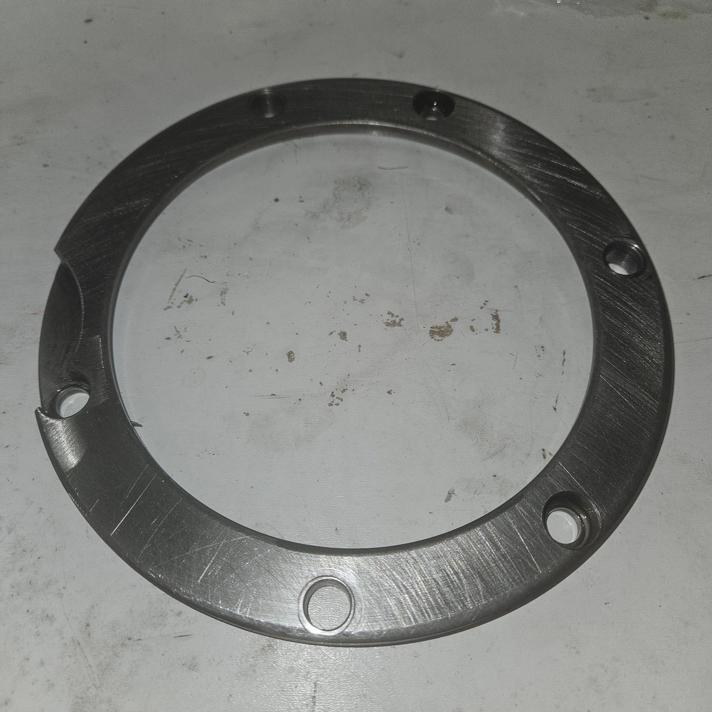 PTO Brake Spring Backing Plate R113005 - USED